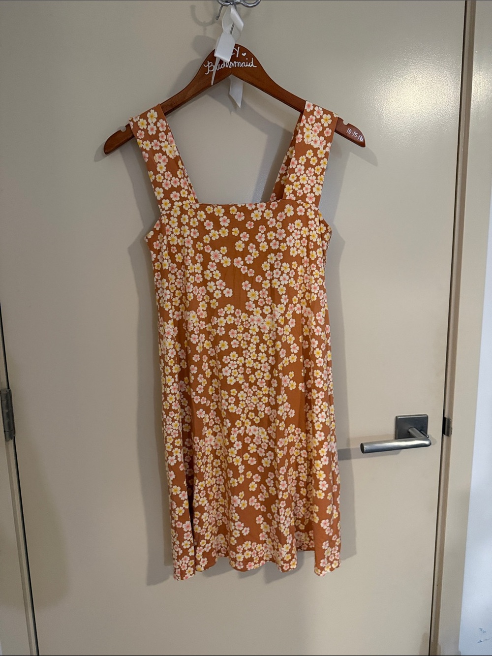 Fighting eel peach Sakura dress